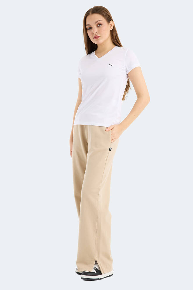 Slazenger VEGETABLE Kadın Eşofman Altı Bej