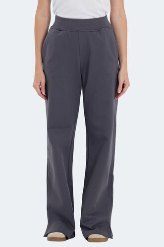 Slazenger VEGETABLE Kadın Eşofman Altı Koyu Gri - Thumbnail