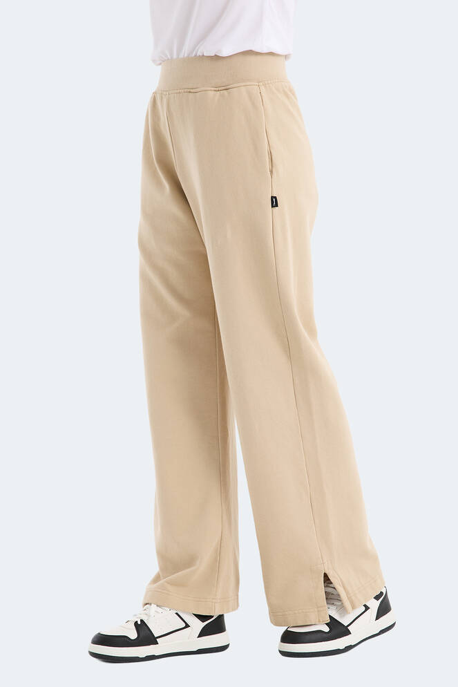 Slazenger VEGETABLE Women's Sweatpants Beige