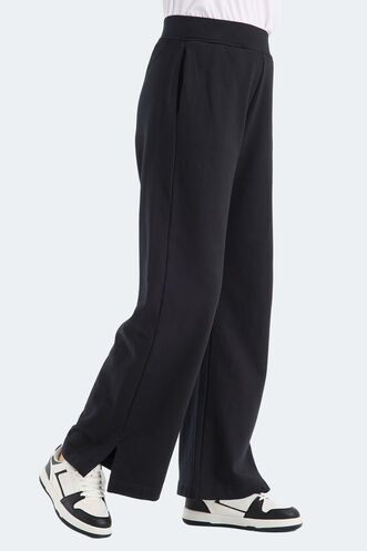Slazenger VEGETABLE Women's Sweatpants Black - Thumbnail