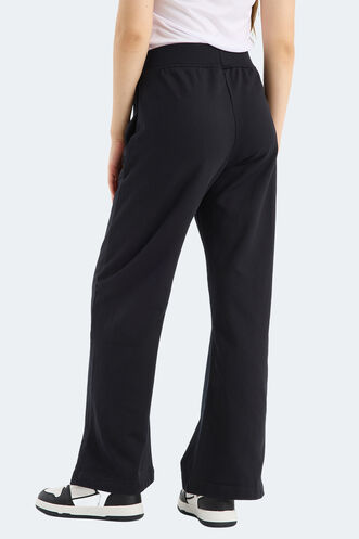 Slazenger VEGETABLE Women's Sweatpants Black - Thumbnail