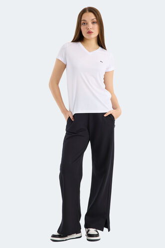 Slazenger VEGETABLE Women's Sweatpants Black - Thumbnail