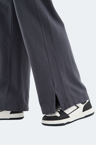 Slazenger VEGETABLE Women's Sweatpants Dark Grey - Thumbnail