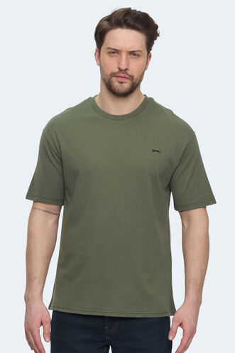 Slazenger - Slazenger VELLAMO Erkek Tişört Haki