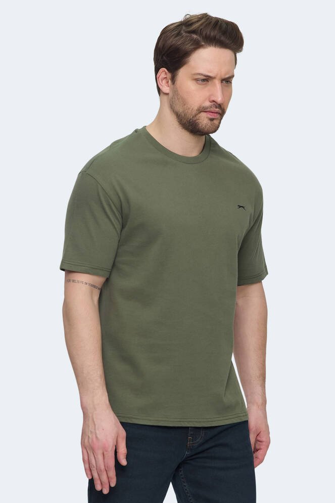 Slazenger VELLAMO Erkek Tişört Haki