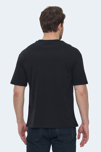 Slazenger VELLAMO Erkek Tişört Siyah - Thumbnail