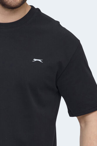 Slazenger VELLAMO Erkek Tişört Siyah - Thumbnail
