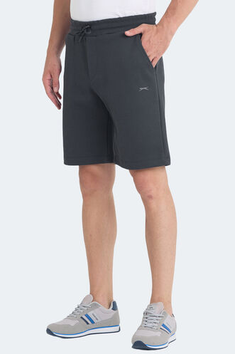 Slazenger - Slazenger VELVELA Erkek Şort Koyu Gri