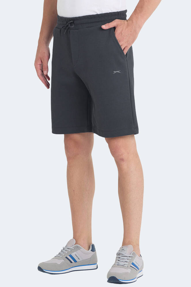 Slazenger VELVELA I Erkek Cepli Koyu Gri Şort