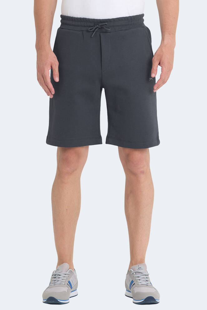 Slazenger VELVELA I Erkek Cepli Koyu Gri Şort