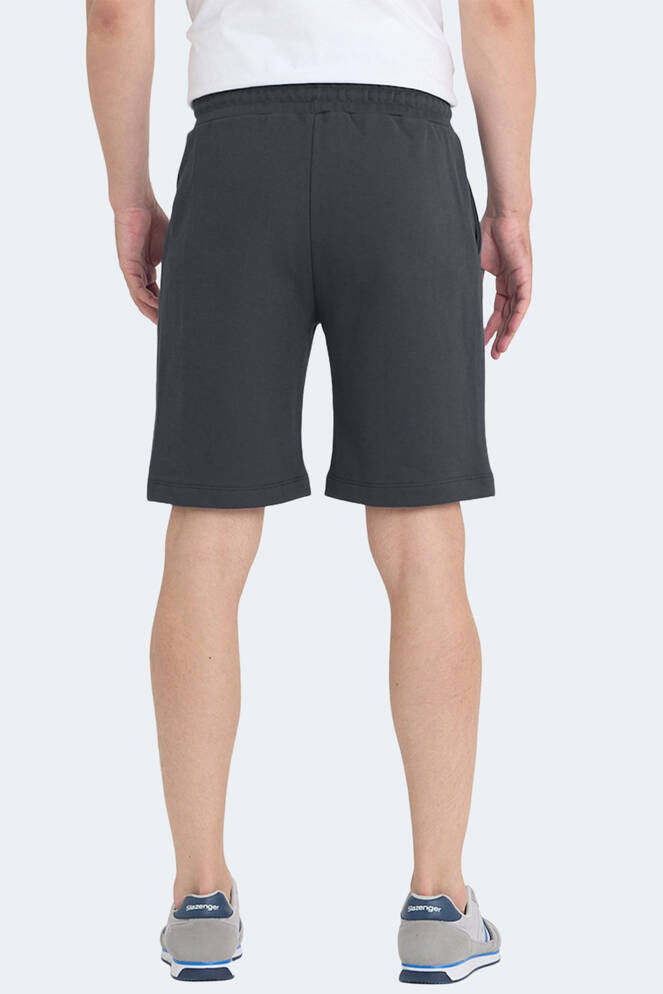 Slazenger VELVELA I Erkek Cepli Koyu Gri Şort