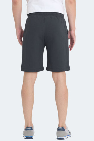 Slazenger VELVELA Erkek Şort Koyu Gri - Thumbnail