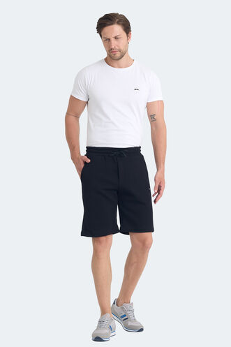 Slazenger VELVELA Erkek Şort Siyah - Thumbnail