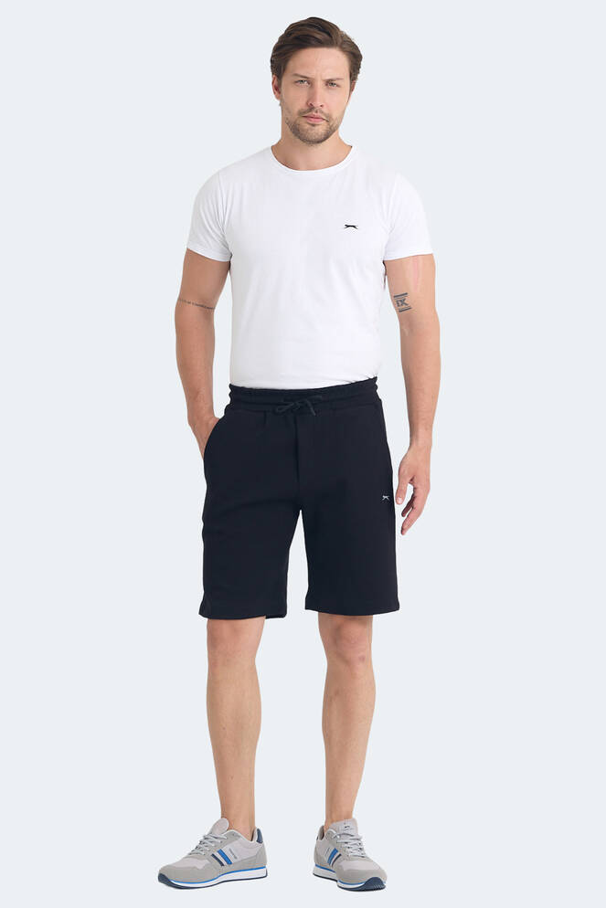 Slazenger VELVELA I Erkek Cepli Siyah Şort