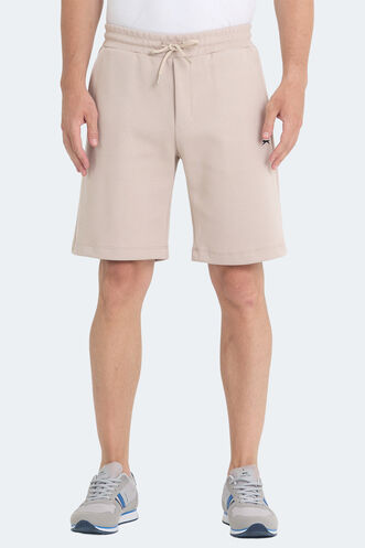 Slazenger VELVELA Erkek Şort Taş Gri - Thumbnail