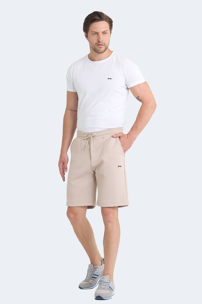 Slazenger VELVELA Erkek Şort Taş Gri