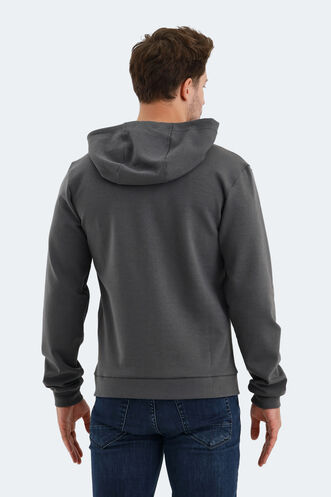 Slazenger VENDA Erkek Sweatshirt Koyu Gri - Thumbnail