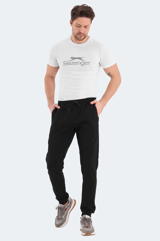 Slazenger VENOM Men's Sweatpants Black - Thumbnail