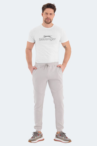 Slazenger VENOM Men's Sweatpants Stone Grey - Thumbnail