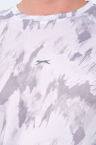 Slazenger VERED Erkek T-Shirt Beyaz - Thumbnail