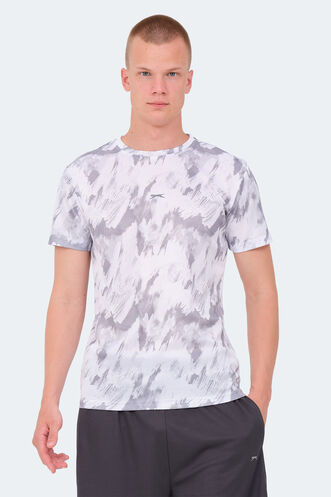 Slazenger VERED Erkek T-Shirt Beyaz - Thumbnail
