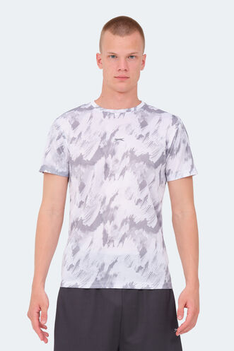 Slazenger VERED Erkek T-Shirt Beyaz - Thumbnail