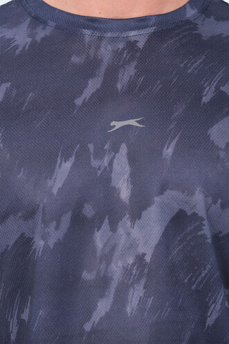 Slazenger VERED Erkek T-Shirt Lacivert - Thumbnail