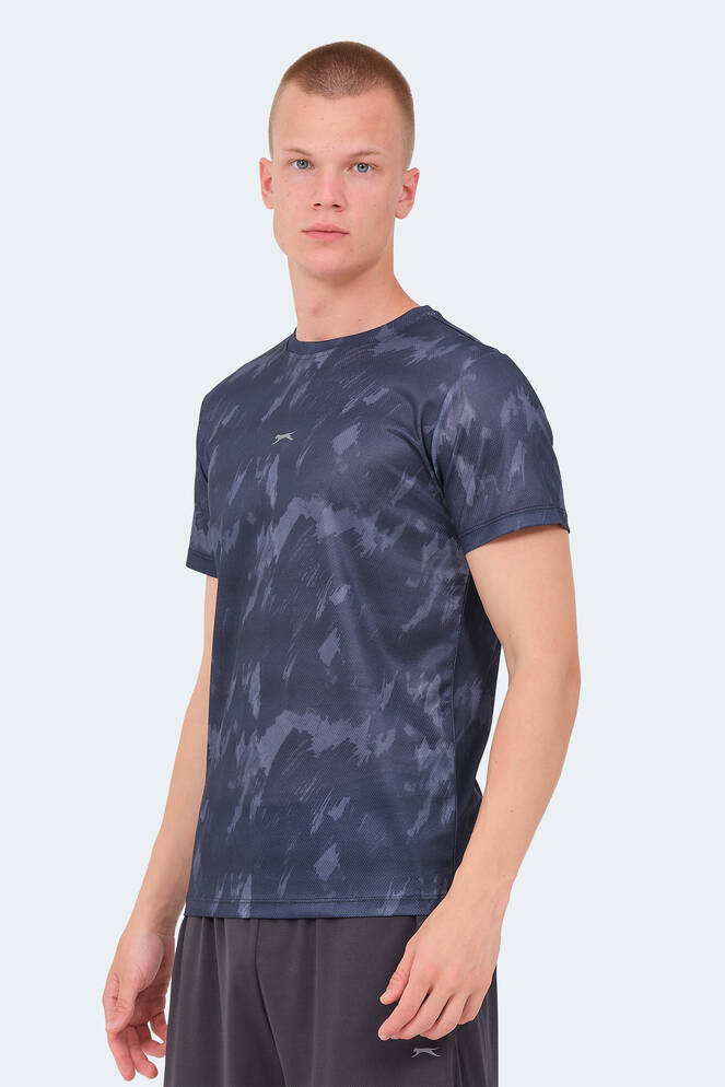 Slazenger VERED Erkek T-Shirt Lacivert