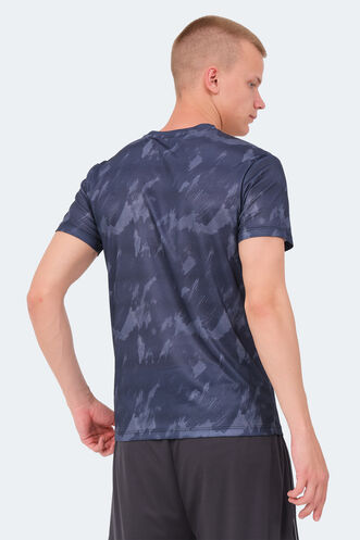 Slazenger VERED Erkek T-Shirt Lacivert - Thumbnail