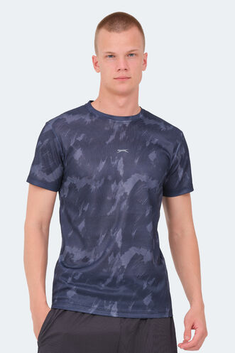 Slazenger VERED Erkek T-Shirt Lacivert - Thumbnail