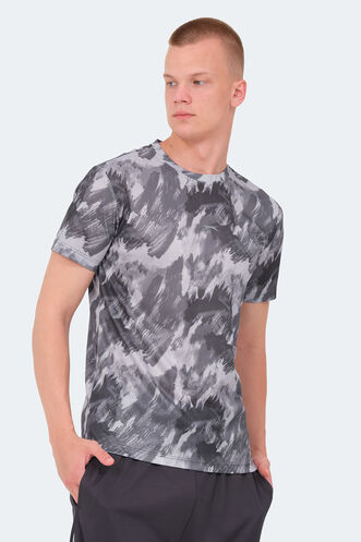 Slazenger VERED Erkek T-Shirt Siyah - Thumbnail