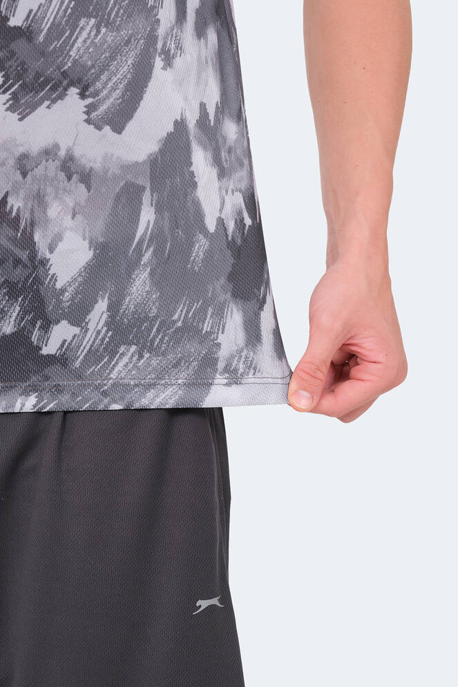 Slazenger VERED Erkek T-Shirt Siyah