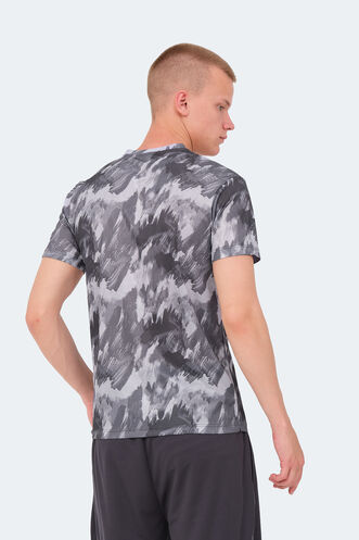 Slazenger VERED Erkek T-Shirt Siyah - Thumbnail