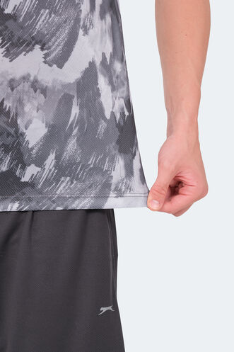 Slazenger VERED Erkek T-Shirt Siyah - Thumbnail