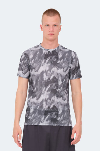Slazenger VERED Erkek T-Shirt Siyah - Thumbnail
