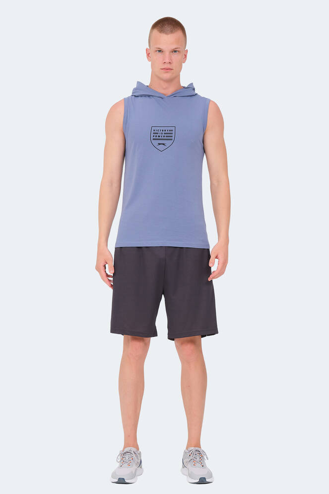 Slazenger VERSIO Erkek T-Shirt Mavi