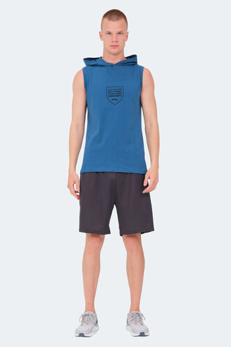 Slazenger VERSIO Erkek T-Shirt Petrol - Thumbnail