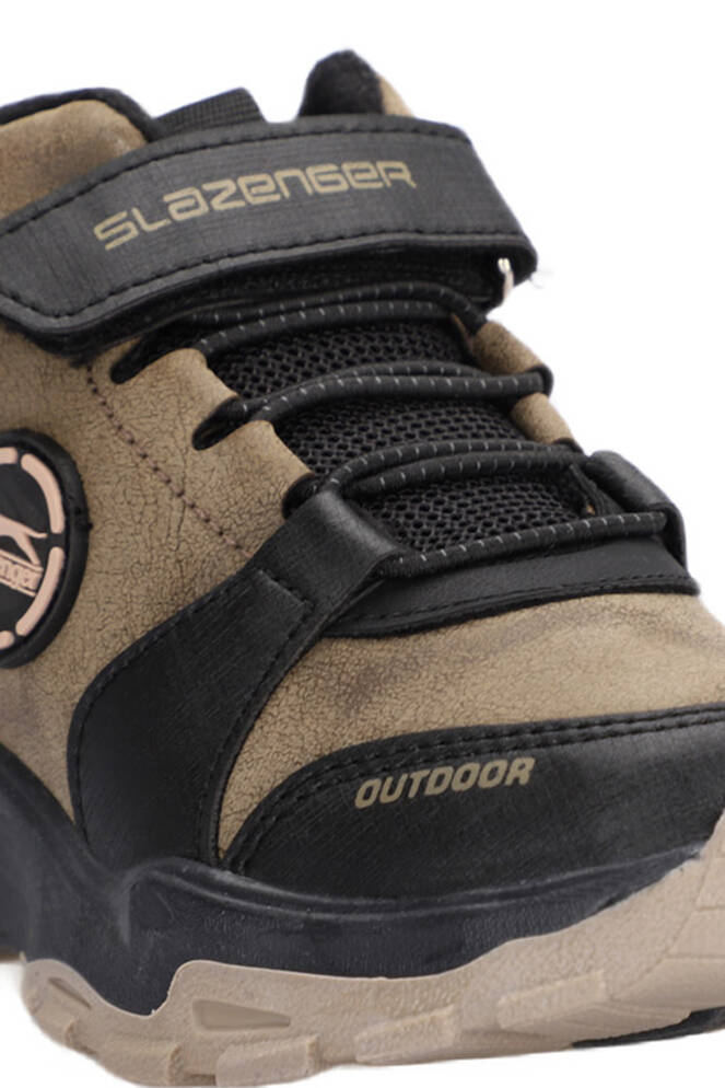 Slazenger VERSION IN Erkek Çocuk Cırt Cırtlı Kahve Bot