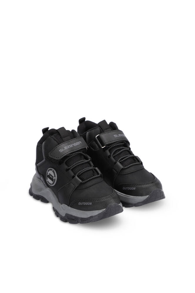 Slazenger VERSION IN Erkek Çocuk Cırt Cırtlı Siyah / Siyah Bot