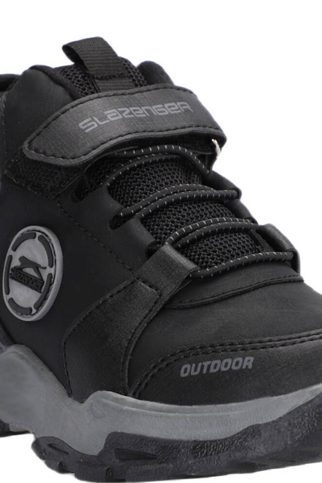 Slazenger VERSION IN Erkek Çocuk Cırt Cırtlı Siyah / Siyah Bot