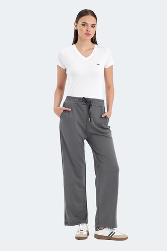 Slazenger VERSUS Women's Sweatpants Dark Grey - Thumbnail