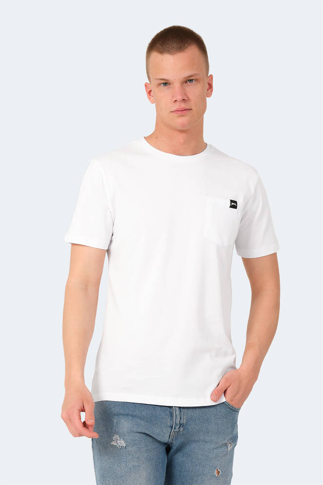 Slazenger VESELA Erkek T-Shirt Beyaz