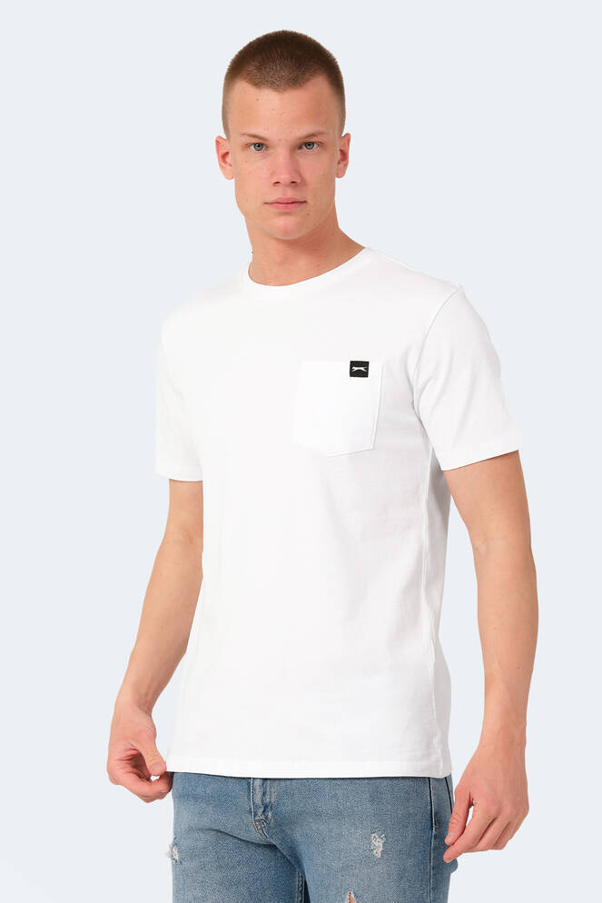 Slazenger VESELA Erkek T-Shirt Beyaz
