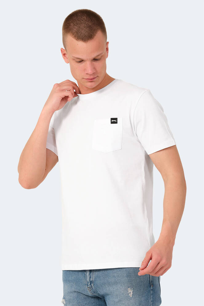 Slazenger VESELA Erkek T-Shirt Beyaz