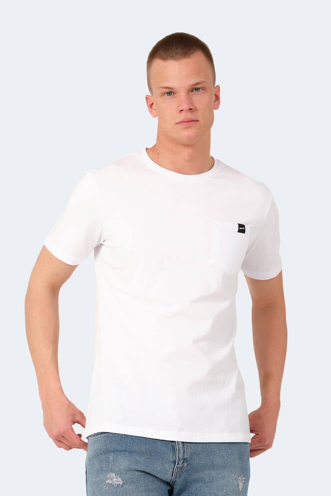 Slazenger VESELA Erkek T-Shirt Beyaz