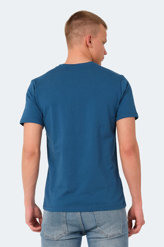 Slazenger VESELA Erkek T-Shirt Petrol - Thumbnail