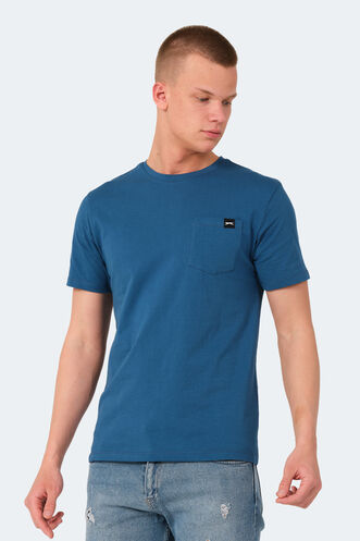 Slazenger VESELA Erkek T-Shirt Petrol - Thumbnail