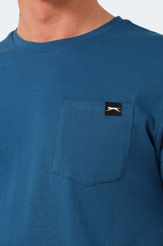 Slazenger VESELA Erkek T-Shirt Petrol - Thumbnail