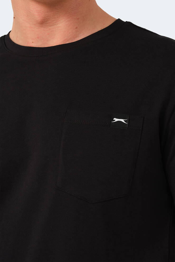Slazenger VESELA Erkek T-Shirt Siyah