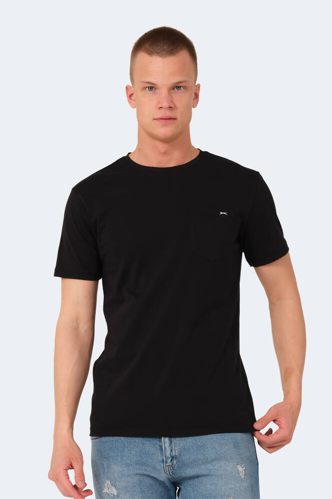 Slazenger VESELA Erkek T-Shirt Siyah